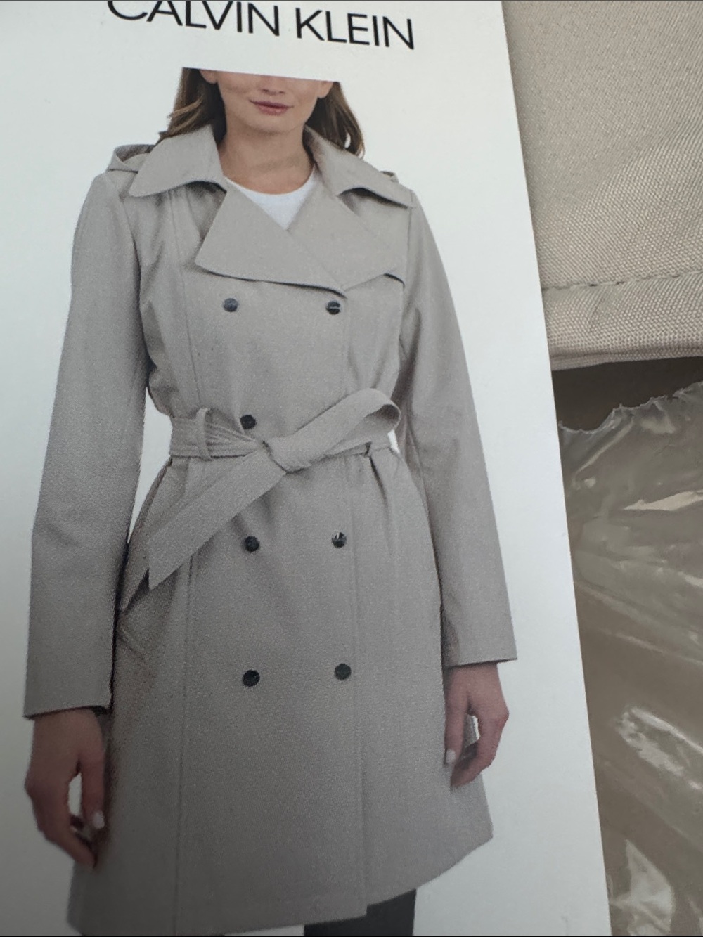 Calvin Klein trench coat m